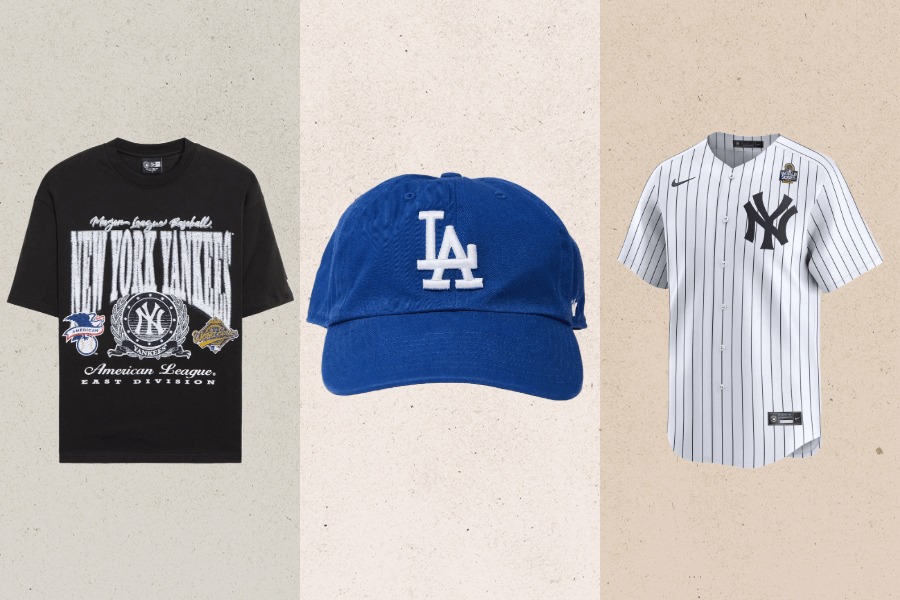 From Licensed Jerseys to Throwback T-shirts, This Is the Best Yankees and Dodgers Merch to Buy