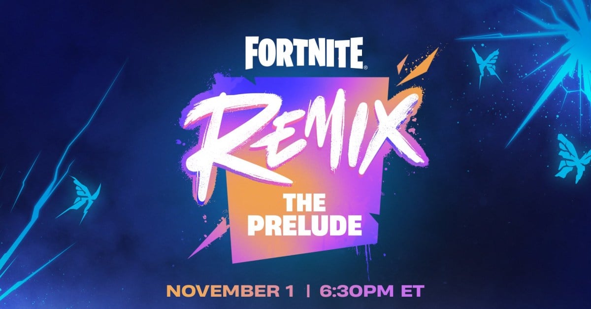 What time does Fortnite’s live event ‘Remix: The Prelude’ start?