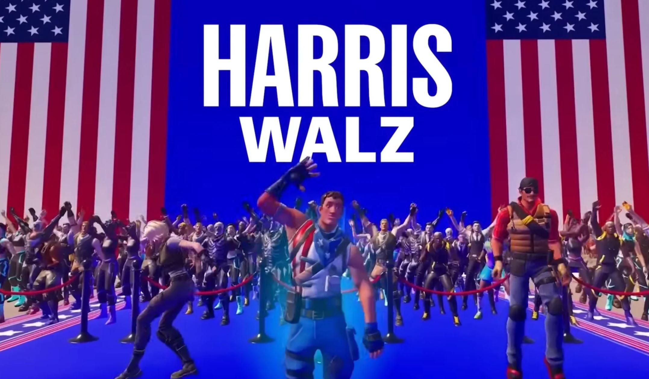 Élections présidentielles USA : rigolo ou n'importe quoi ? Devinez qui a sa propre carte Fortnite, désormais