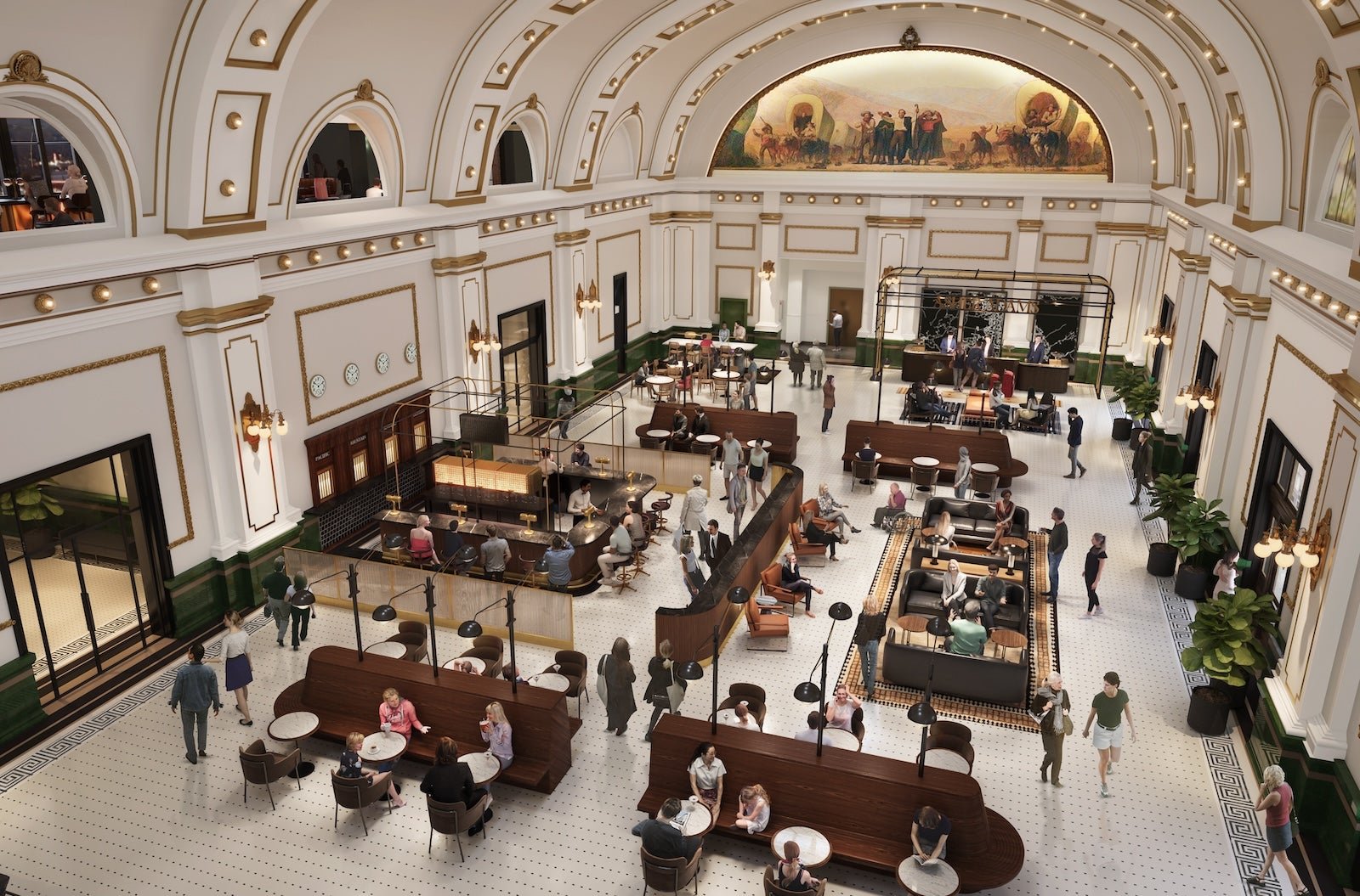 Marriott just opened a new hotel in Salt Lake City’s historic train depot