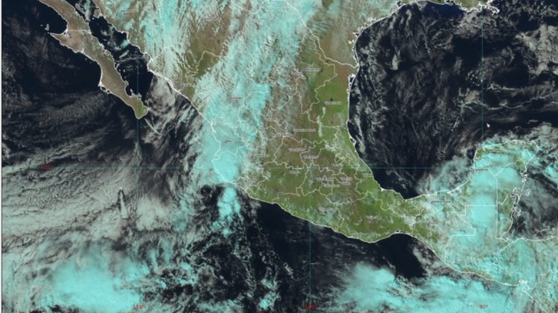 Sara avanza como depresión tropical y llega a la frontera entre México y Guatemala