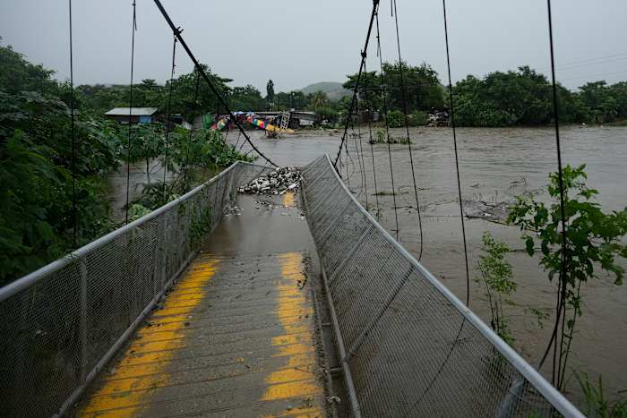 Tropical Storm Sara drenches Honduras’ northern coast with flash flooding and mudslides in forecast