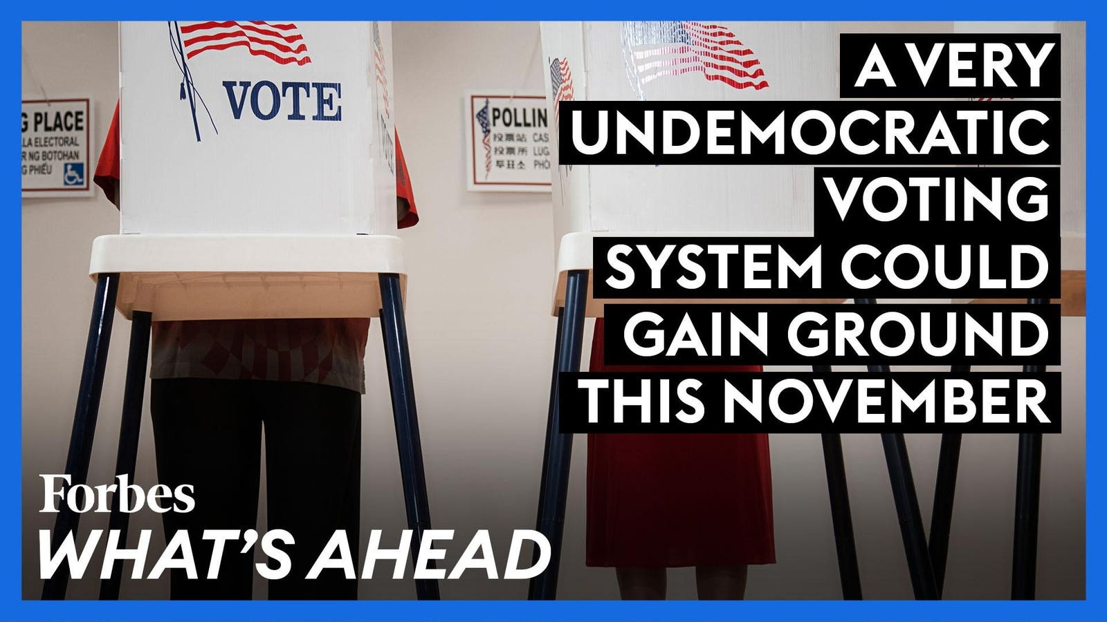 A Very Undemocratic Voting System Could Gain Ground This November