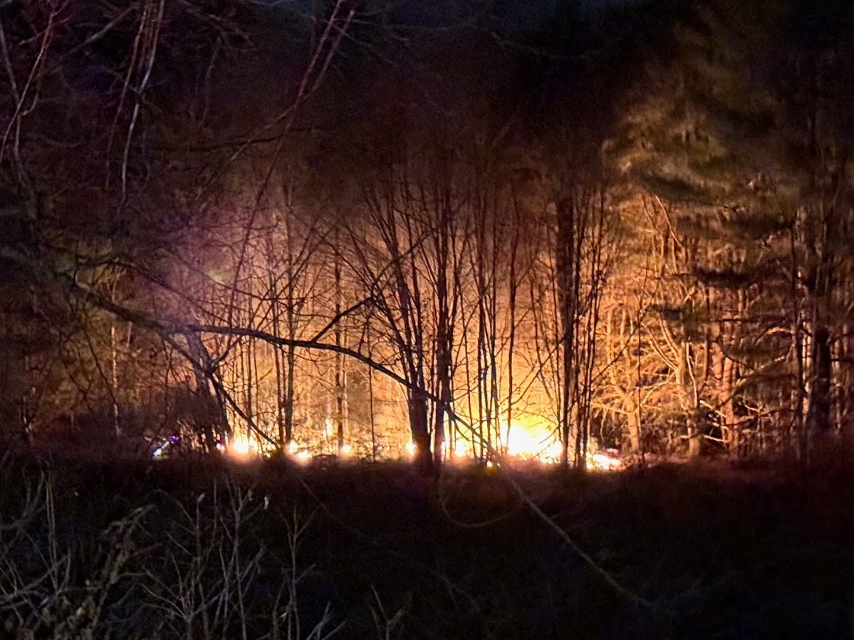 Concord Firefighters Battle Homeless Camp Fire On Old Loudon Road