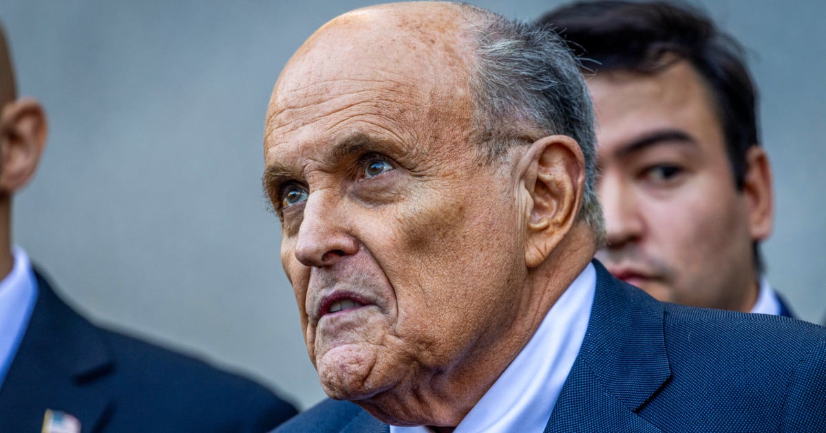 Election workers seek to hold Rudy Giuliani in contempt for continued defamatory comments