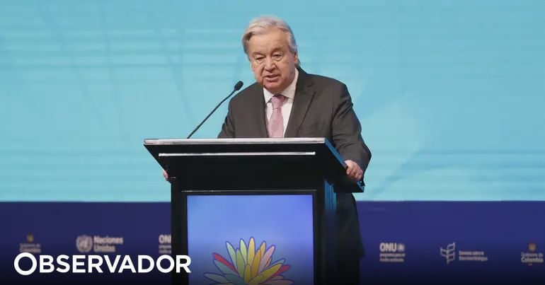 António Guterres alerta que mundo não pode dar-se ao luxo de sair da COP16 sem acordos