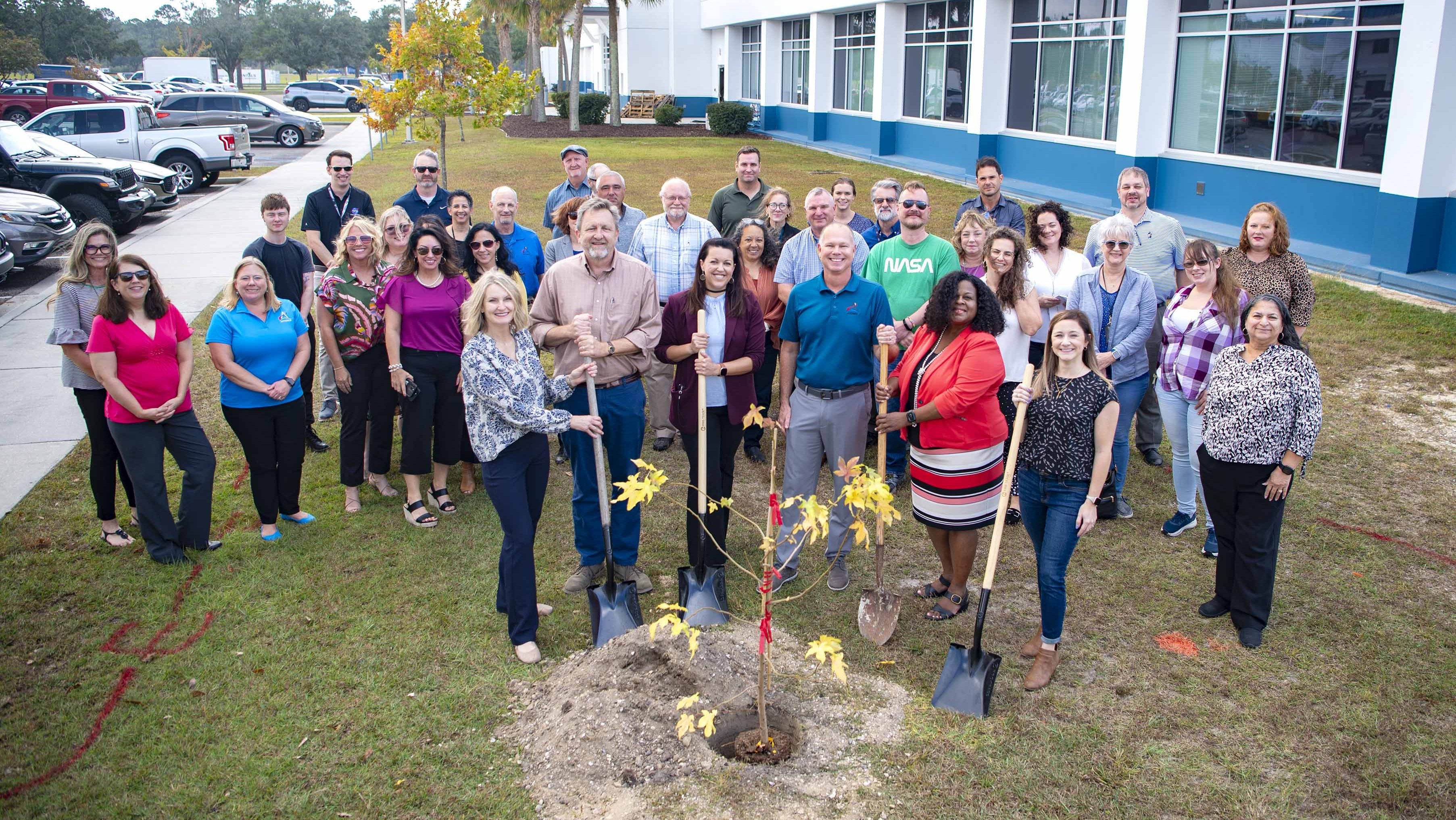 NASA Stennis Plants Artemis Moon Tree