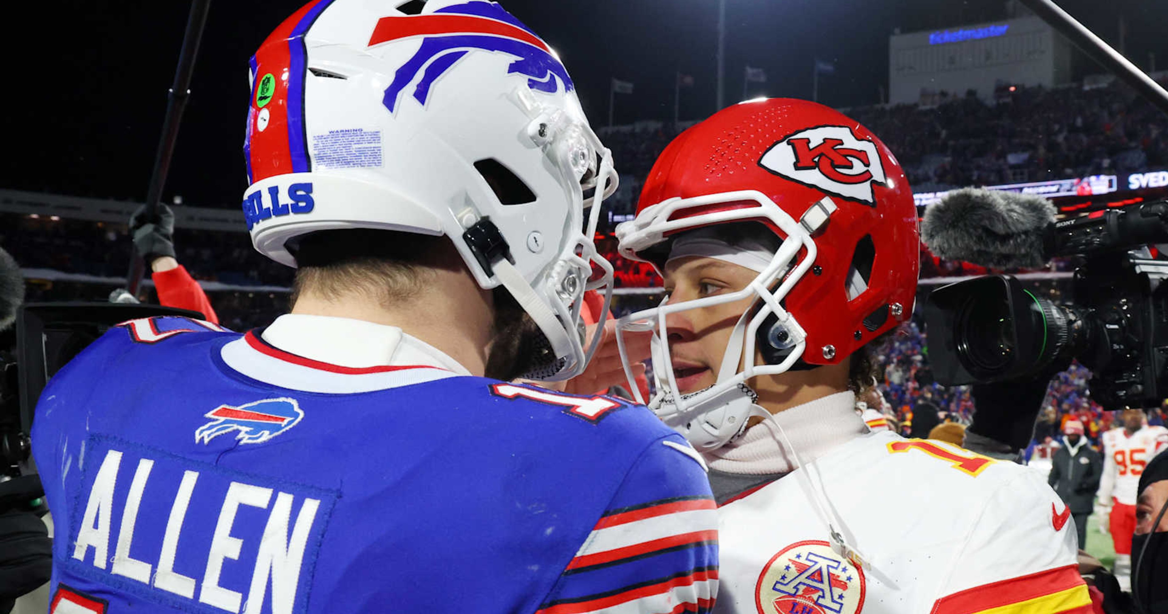 Video: Patrick Mahomes Tells Josh Allen 'We'll Do It Again' After Bills Beat Chiefs