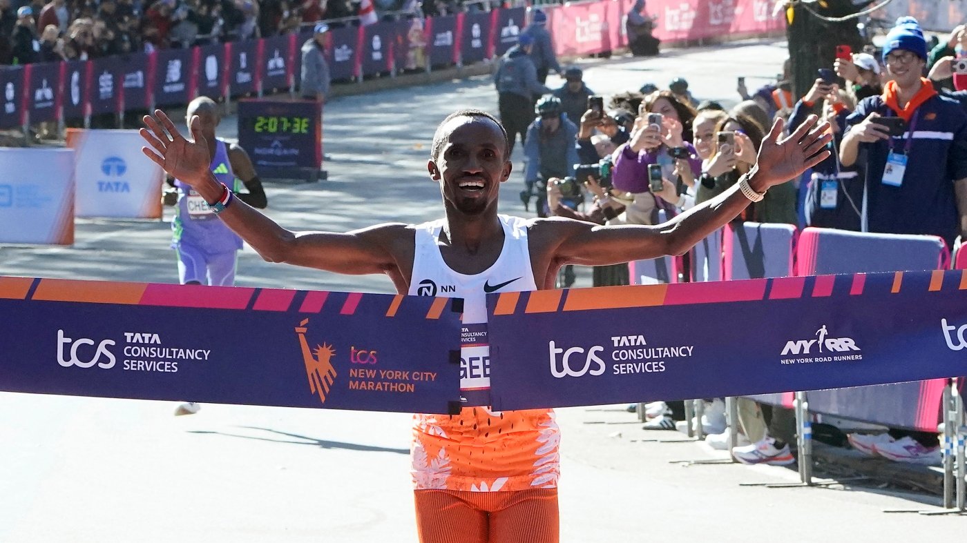 After 4 attempts, Abdi Nageeye wins the NYC marathon