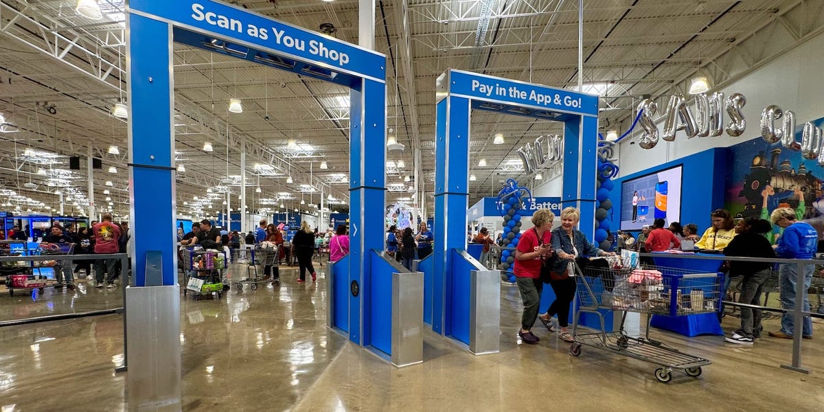 I visited Texas to see Sam's Club's store of the future. It was brimming with tech.