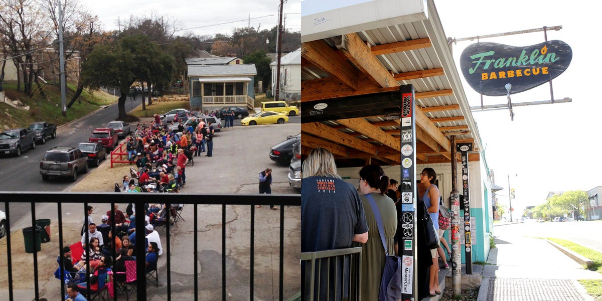 I'm an Aussie who spent 7 hours in line to try some of the best barbecue in Texas. The wait was well worth it.