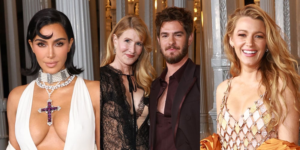 Kim Kardashian, Laura Dern, Andrew Garfield, Blake Lively & 70+ Celebs Attend LACMA Art+Film Gala