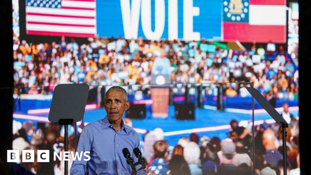 Obama and stars help Democrats shore up Georgia votes