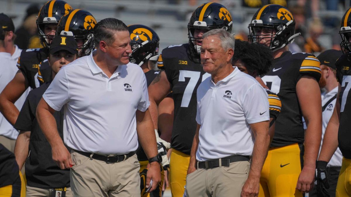 Iowa-Maryland is 'weird' Ferentz family reunion for Kirk, Brian: 'As a parent I'm glad he's with good people'