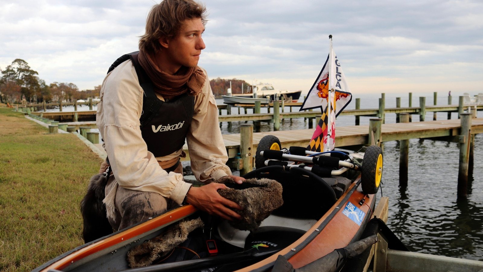 Canoeist paddling 6,000-mile Great Loop out of gratitude for life