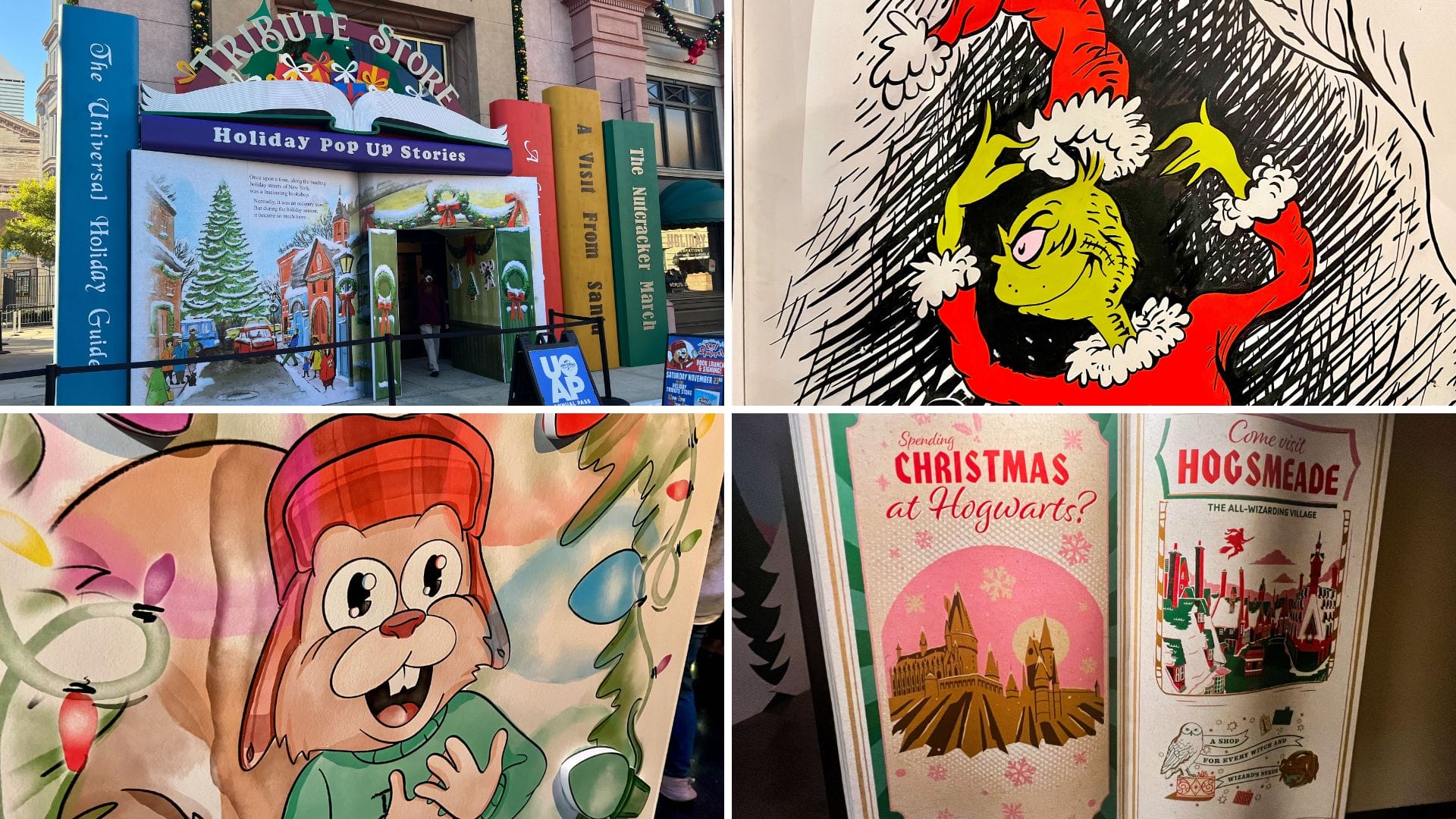 FULL TOUR of Universal's 2024 Holiday Tribute Store Featuring Harry Potter, Grinch, and Earl the Squirrel