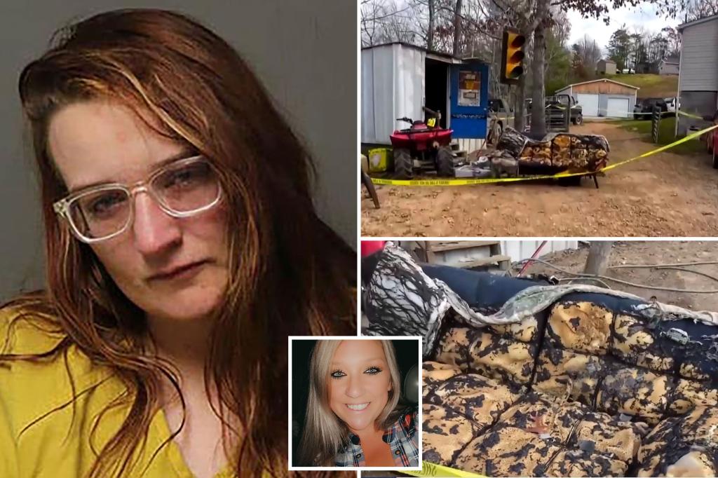 Savannah Renee Adams allegedly burned woman to death as she sat on couch