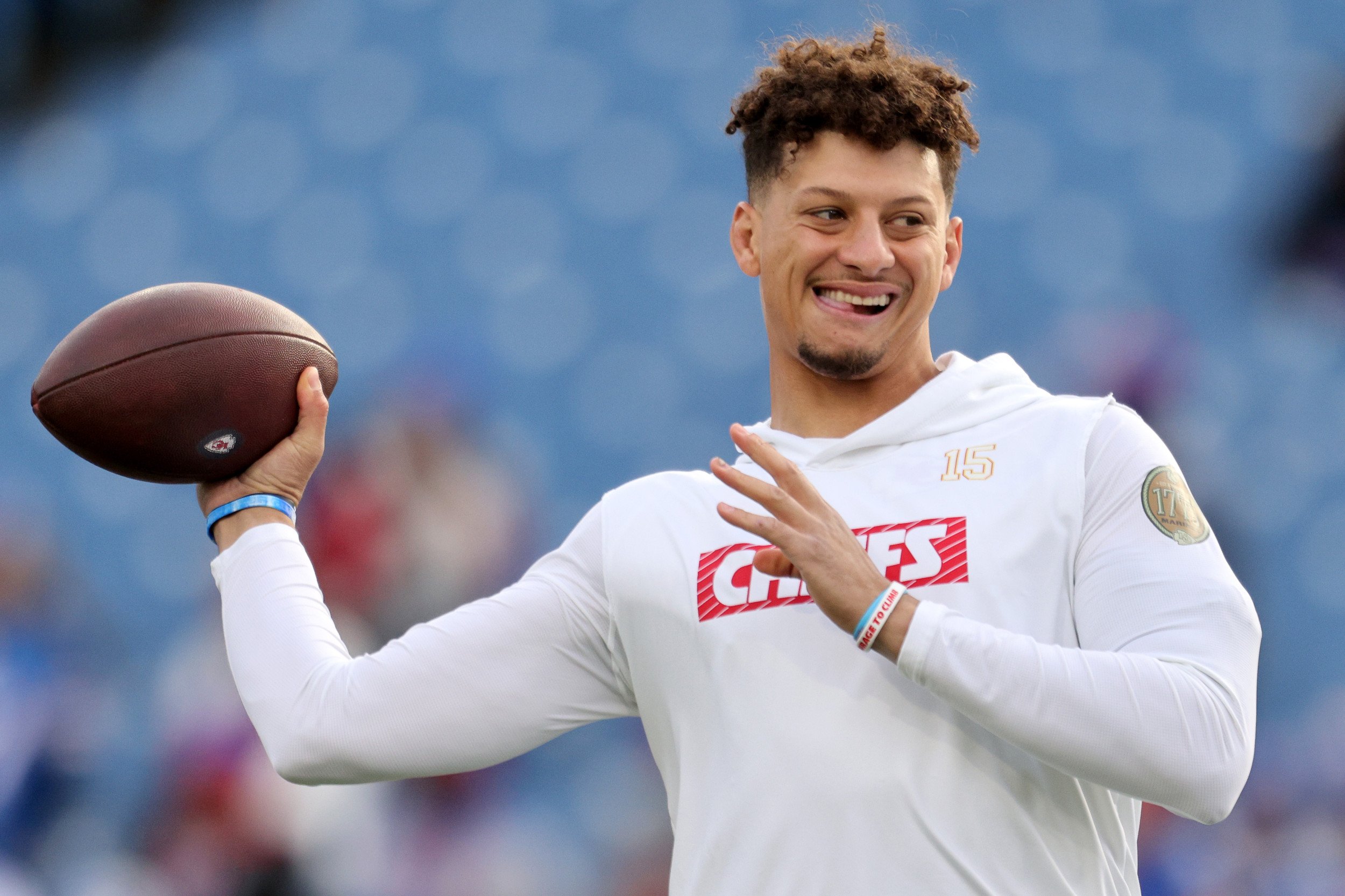 Chiefs' Patrick Mahomes Fined Excessive Amount for Unsportsmanlike Gesture vs Bills