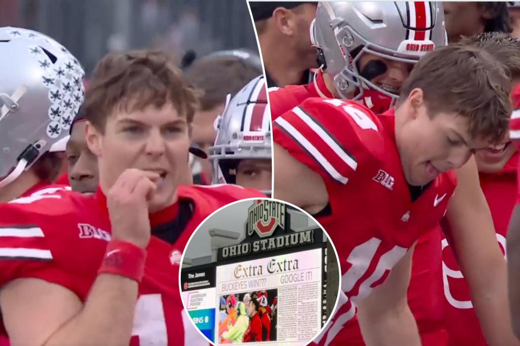 Will Howard, Ohio State brutally troll Indiana after win: 'Google it!'