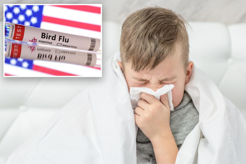 California child first reported case of bird flu in a US minor