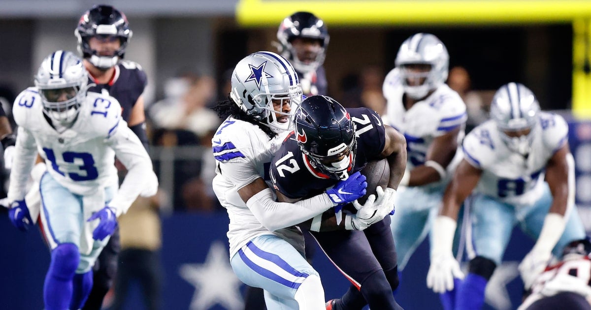 Cowboys’ Trevon Diggs, Zack Martin ruled out vs. Commanders