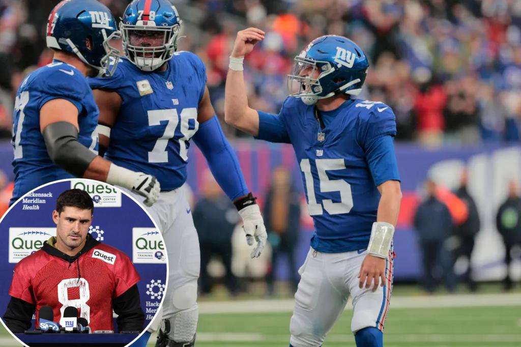 Tommy DeVito gets chance to prove Giants aren't 'imploding'