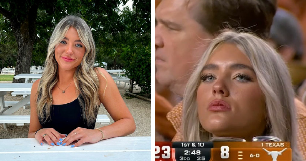 Viewers Track Down Stunning Blonde Who Went Viral During Texas Vs Georgia Game Telecast