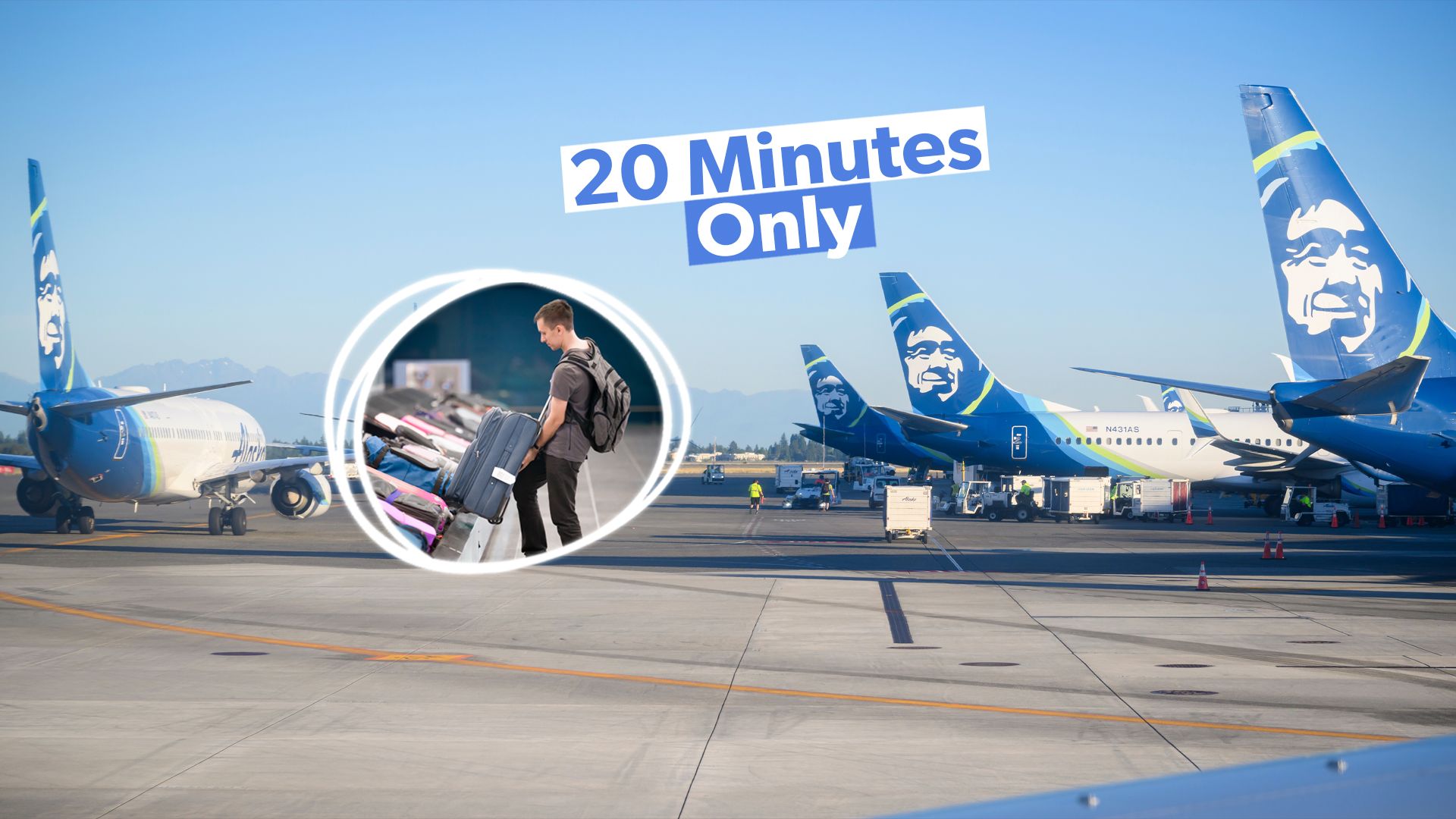 Why Alaska Airlines Doesn't Want Your Checked Bag To Be Late