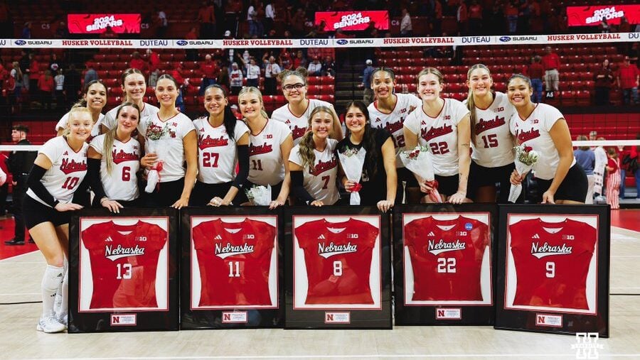 Hours After Nebraska Volleyball’s Emotional Win, Fellow Huskers Pay Special Tribute Their Seniors: “Forever Grateful”