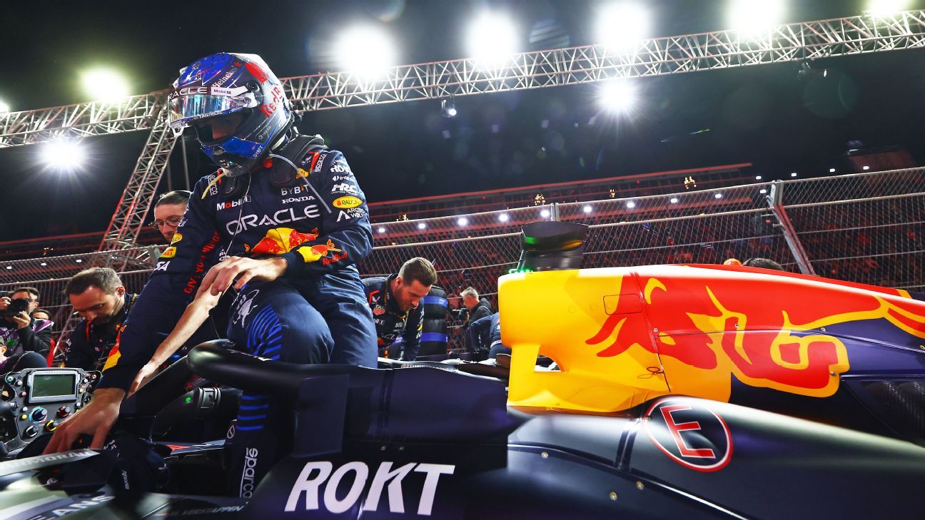 Verstappen wins fourth F1 title in Las Vegas