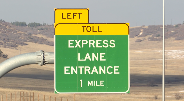 New tolling method for express lanes starts Monday in Interstate 25 'Gap'