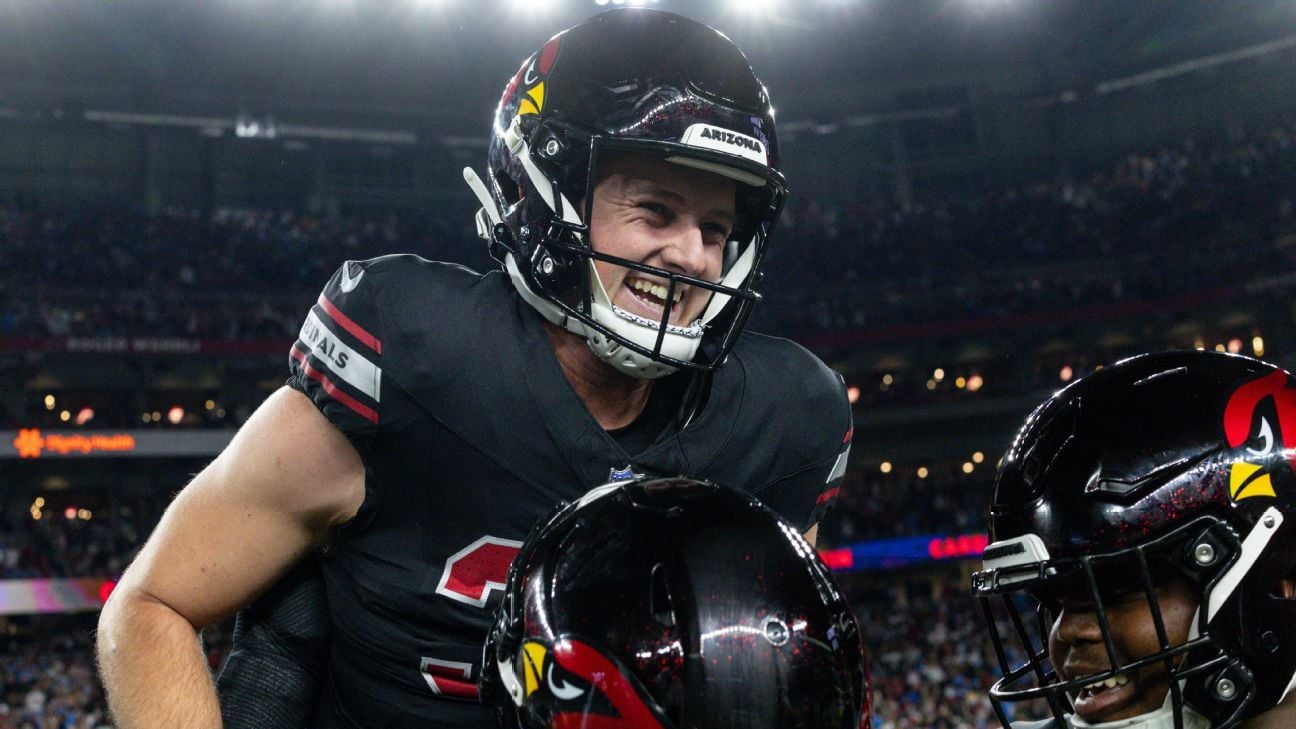 Cardinals' Chad Ryland went from unemployed to kicking game-winning FGs in 3 weeks