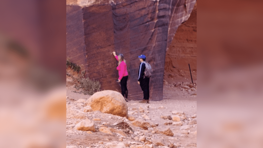 Vandals caught on camera defacing ancient Utah petroglyphs, investigation underway