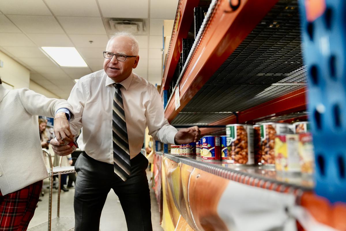 Governor Walz Officially Announces Food Shelf Funding