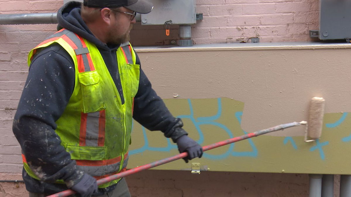 Graffiti reports on the rise in Colorado Springs; How the city is fighting the paint-based vandalism