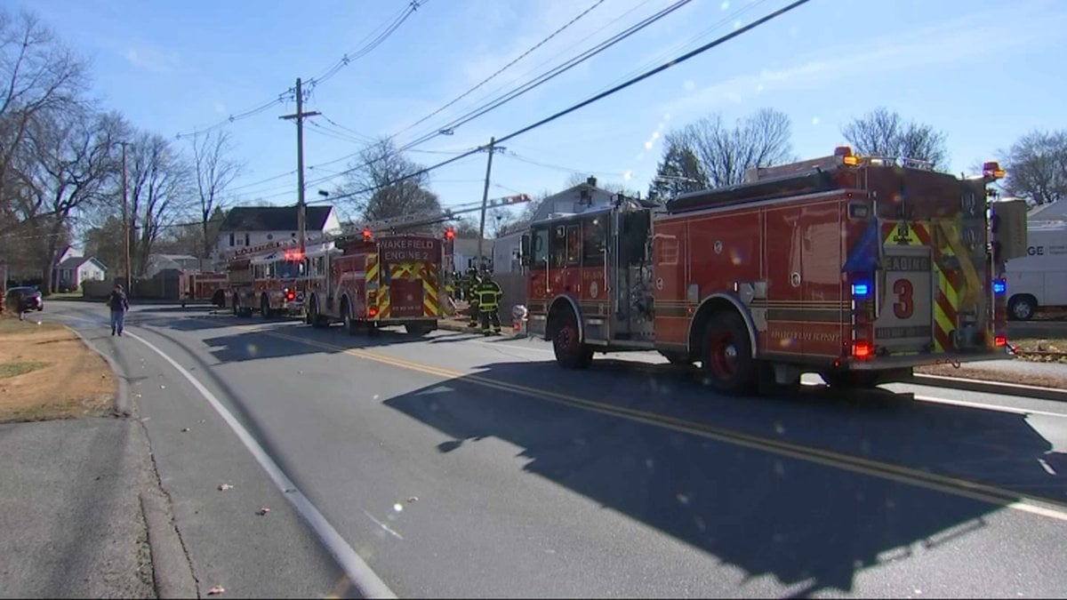 Dog rescued during house fire in Wakefield