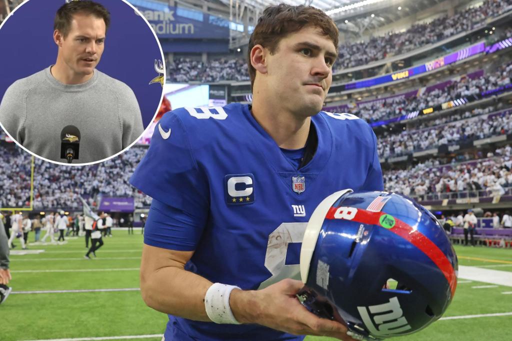 Vikings coach Kevin O'Connell hypes Daniel Jones amid free agency rumors