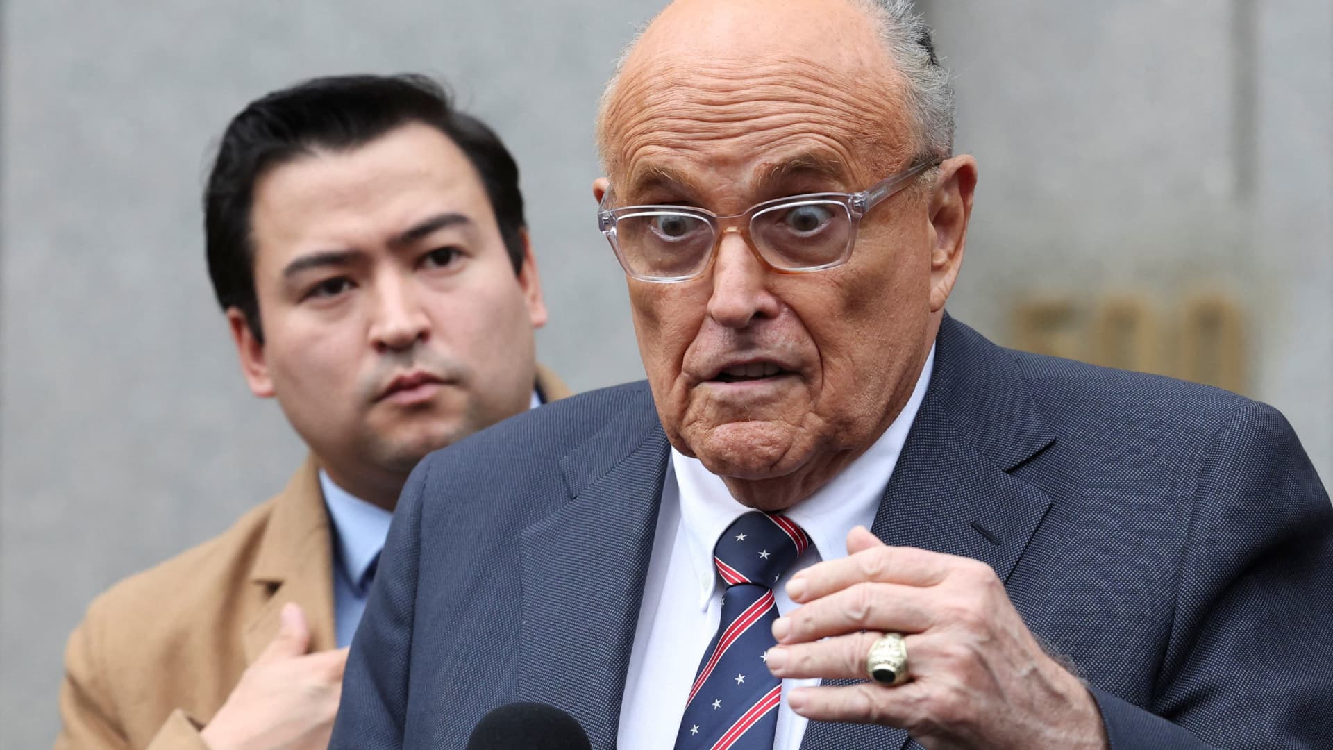 Angry Rudy Giuliani argues with judge overseeing defamation payout: 'I can't pay my bills'