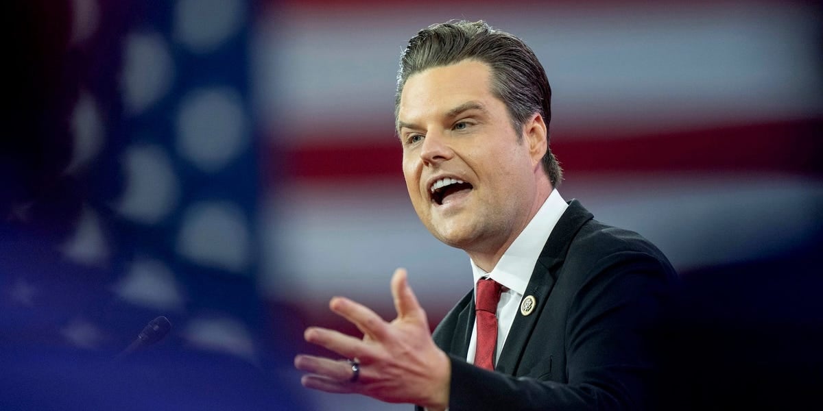 Matt Gaetz withdraws from attorney general consideration