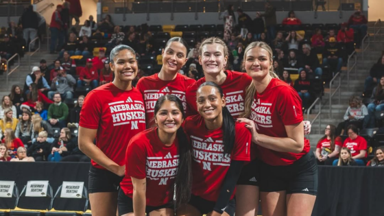 Top Five Records Set by Nebraska Huskers Against Volleyball Rival Wisconsin Badgers in Recent Win