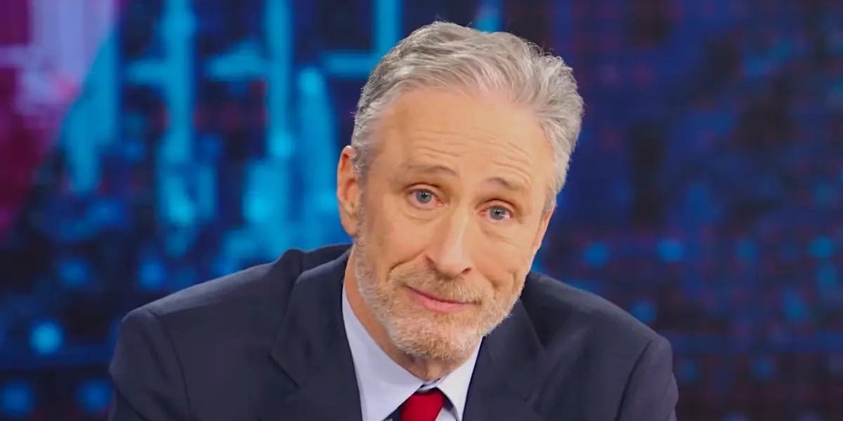 Jon Stewart dismisses the idea that Democrats need their own Joe Rogan: 'It's all these people that have never really listened to him'