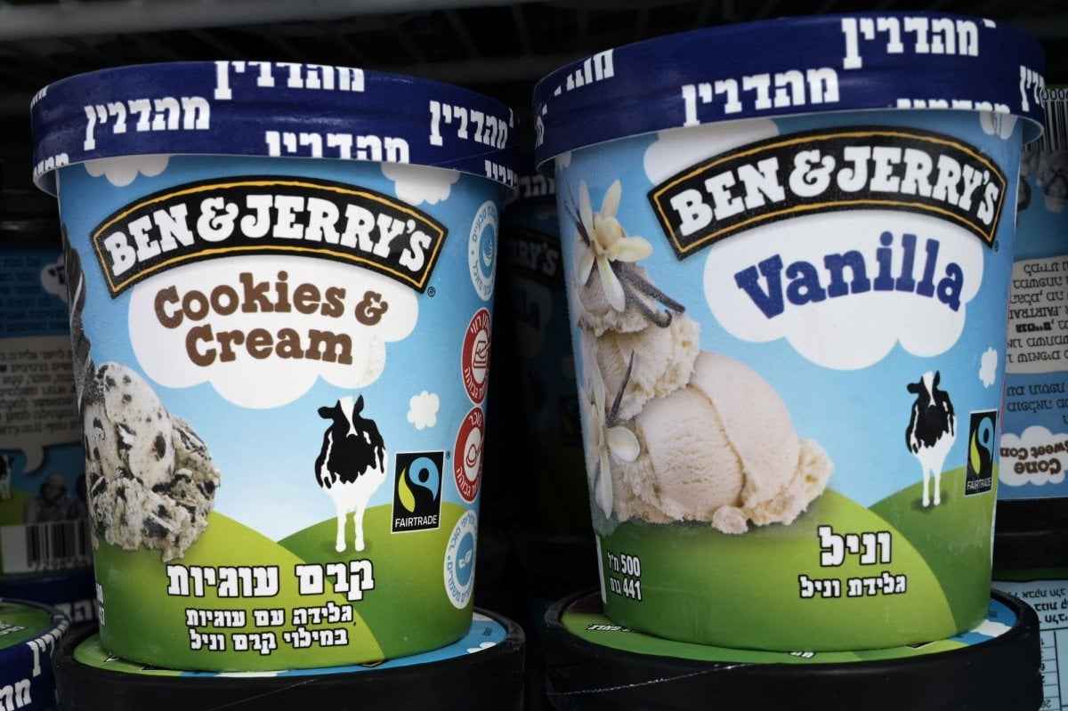 Ben & Jerry's claims parent company censorship over Gaza