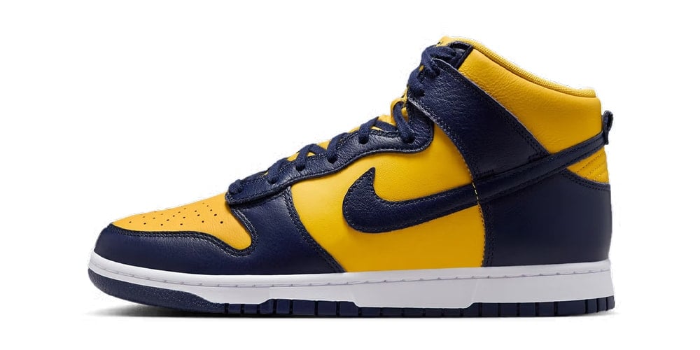 Nike Is Rereleasing The Beloved Dunk High "Michigan"