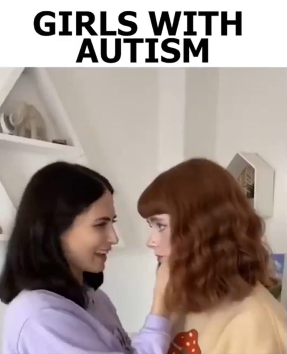 Chicas con autismo vs chicos con autismo.