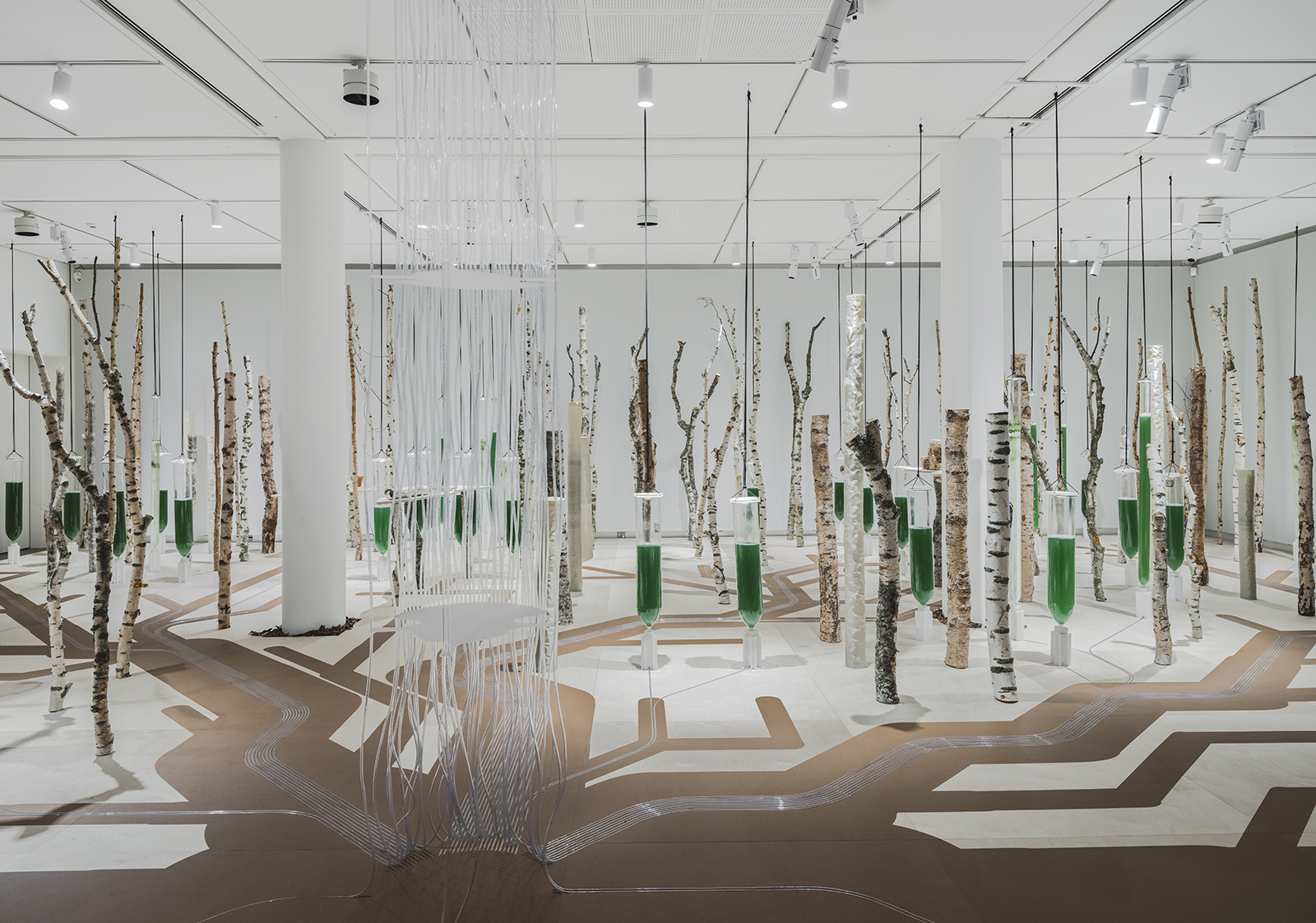 A Bio-Digital Exploration: ecoLogicStudio Opens Deep Forest Exhibition at the Louisiana Museum in Denmark