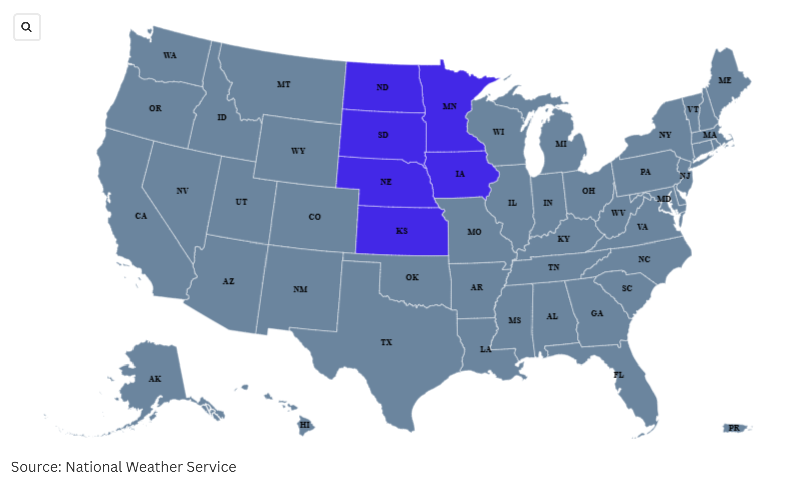 Thanksgiving Freeze: Map Shows Where Temperatures Could Fall 10 Below Zero