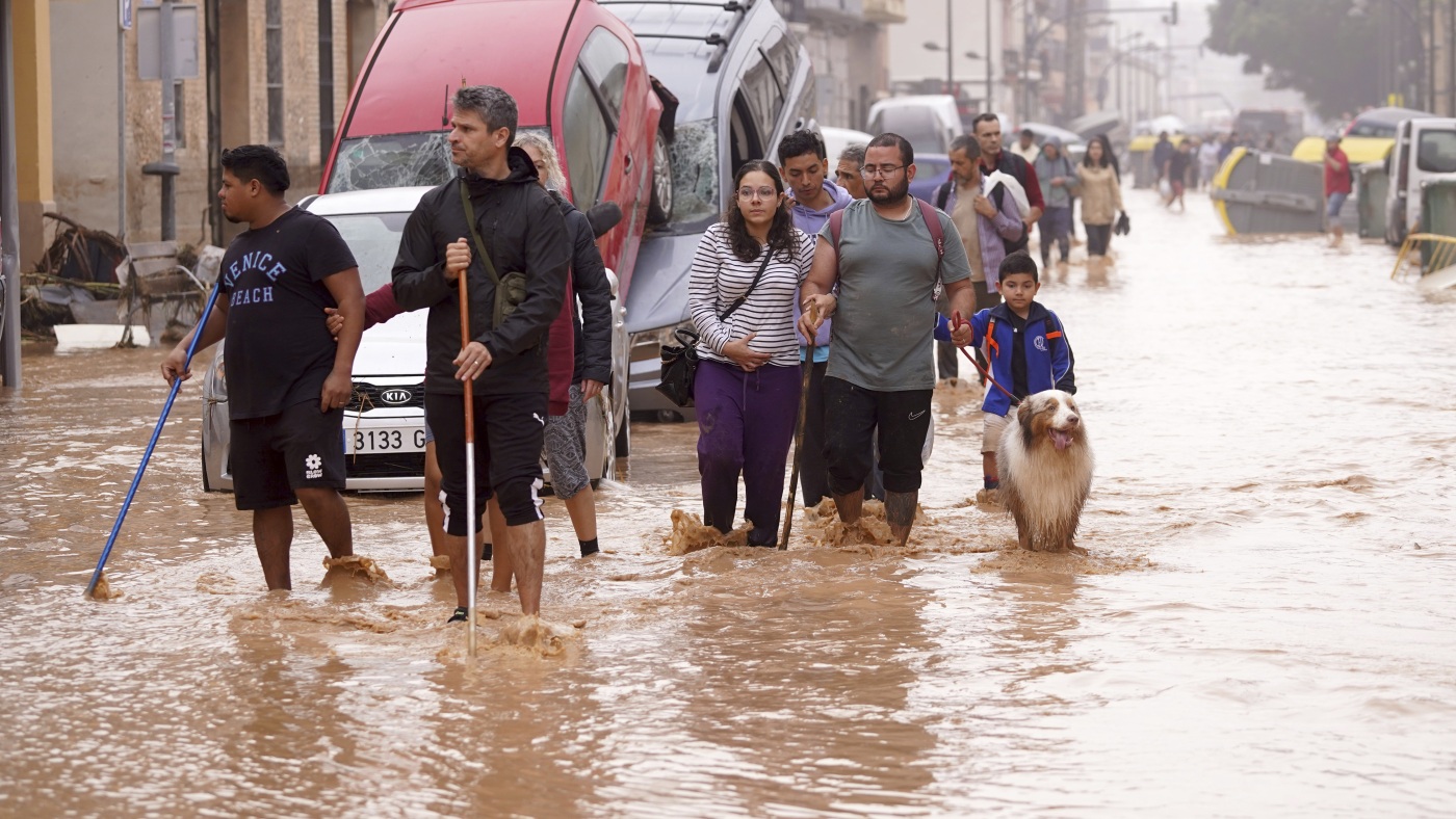 At least 95 people die in devastating flash floods in Spain