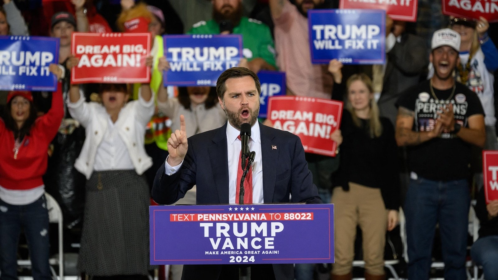 Trump campaign looks to Vance to help them over the finish line in Pennsylvania