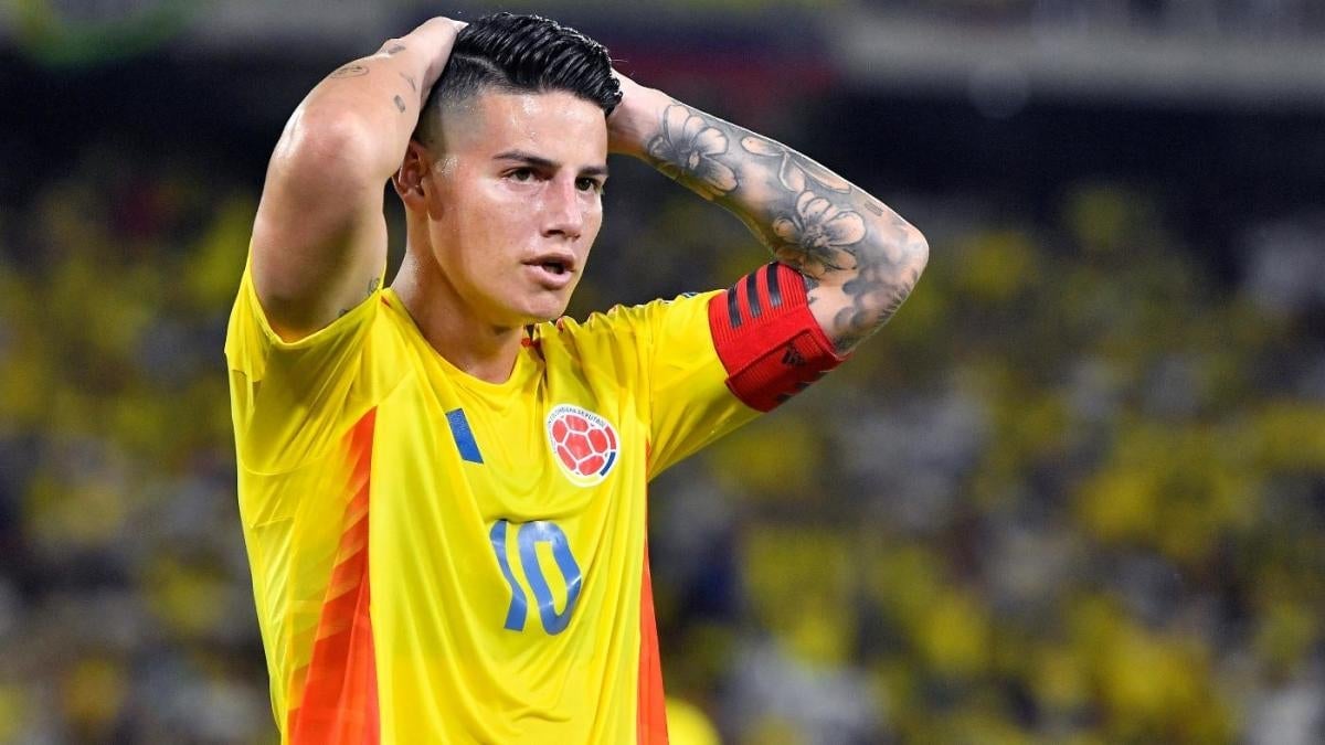 CONMEBOL WCQ panic meter: James Rodriguez and Colombia in tricky spot; Brazil at risk after draws