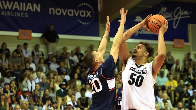 No. 2 UConn loses to Colorado for second defeat against unranked opponent in as many days